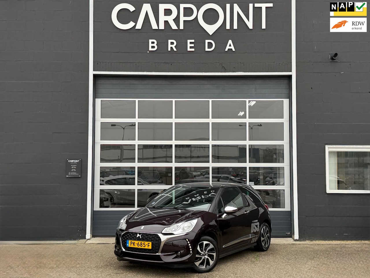 DS 3 - 1.2 PureTech So Chic 1.2 PureTech So Chic, NAVI, CLIMA, CRUISE, NAP, APK - AutoWereld.nl