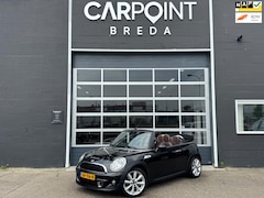MINI Cabrio - 1.6 Cooper S, AUTOMAAT, LEER, NAVI, CLIMA,