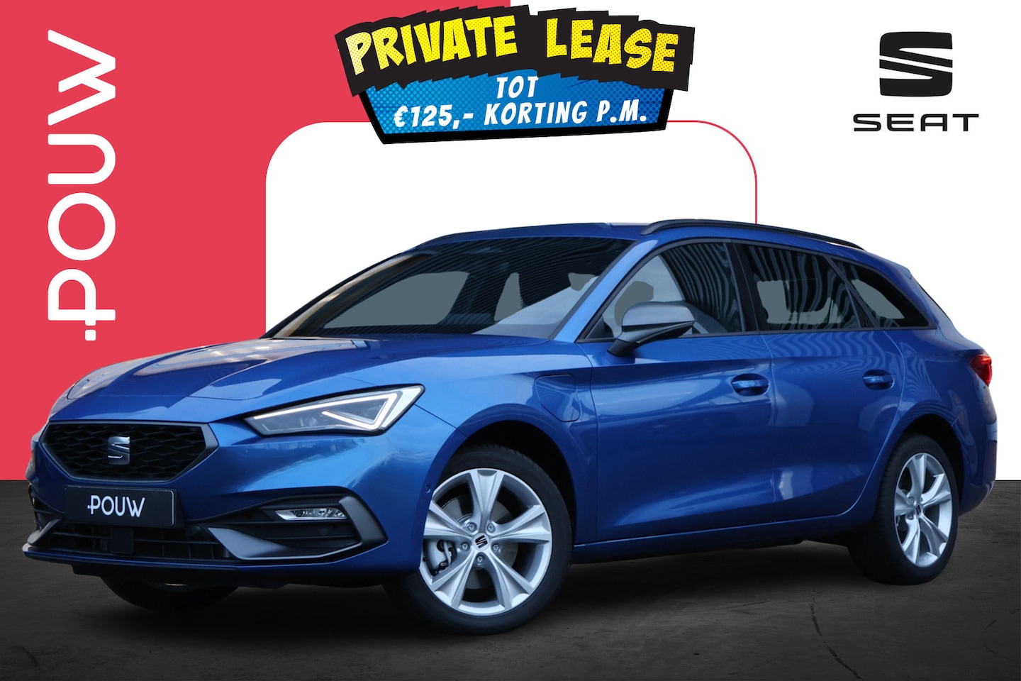 SEAT Leon Sportstourer - 1.5 TSI 204pk e-Hybrid FR Business | Trekhaak Wegklapbaar | Matrix-LED - AutoWereld.nl