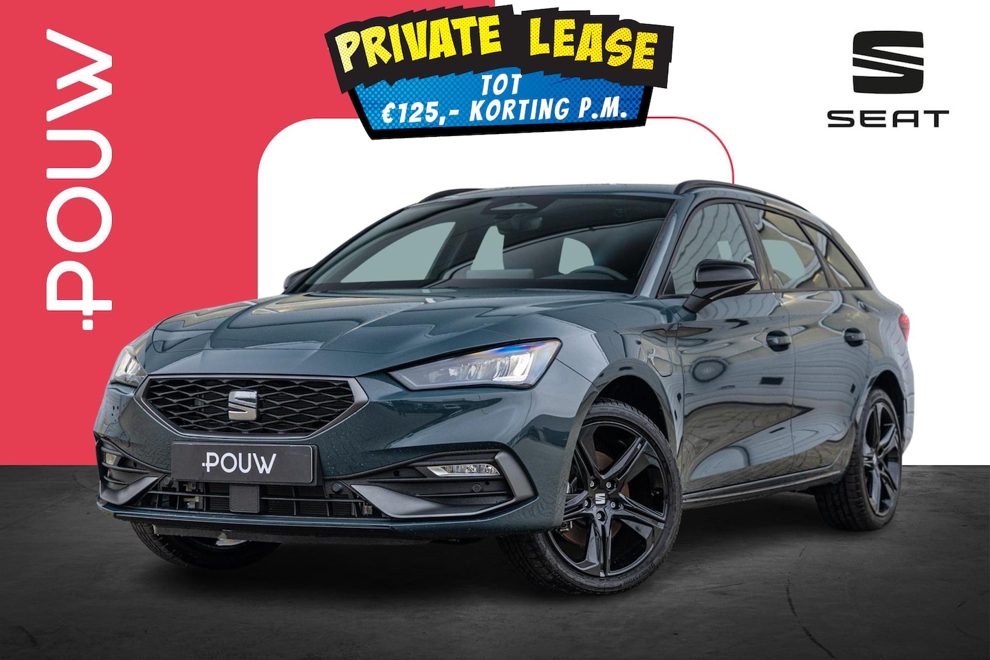 SEAT Leon Sportstourer - 1.5 TSI 204pk e-Hybrid FR Business | Technology Pack | Black Pack - AutoWereld.nl