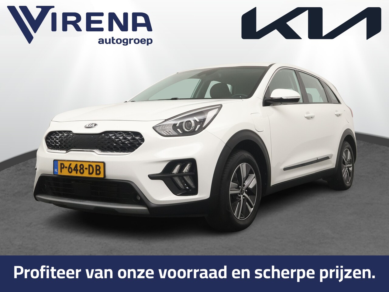 Kia Niro - 1.6 GDi PHEV DynamicLine - Climate Control - Adaptieve Cruise Control - Afneembare trekhaa - AutoWereld.nl