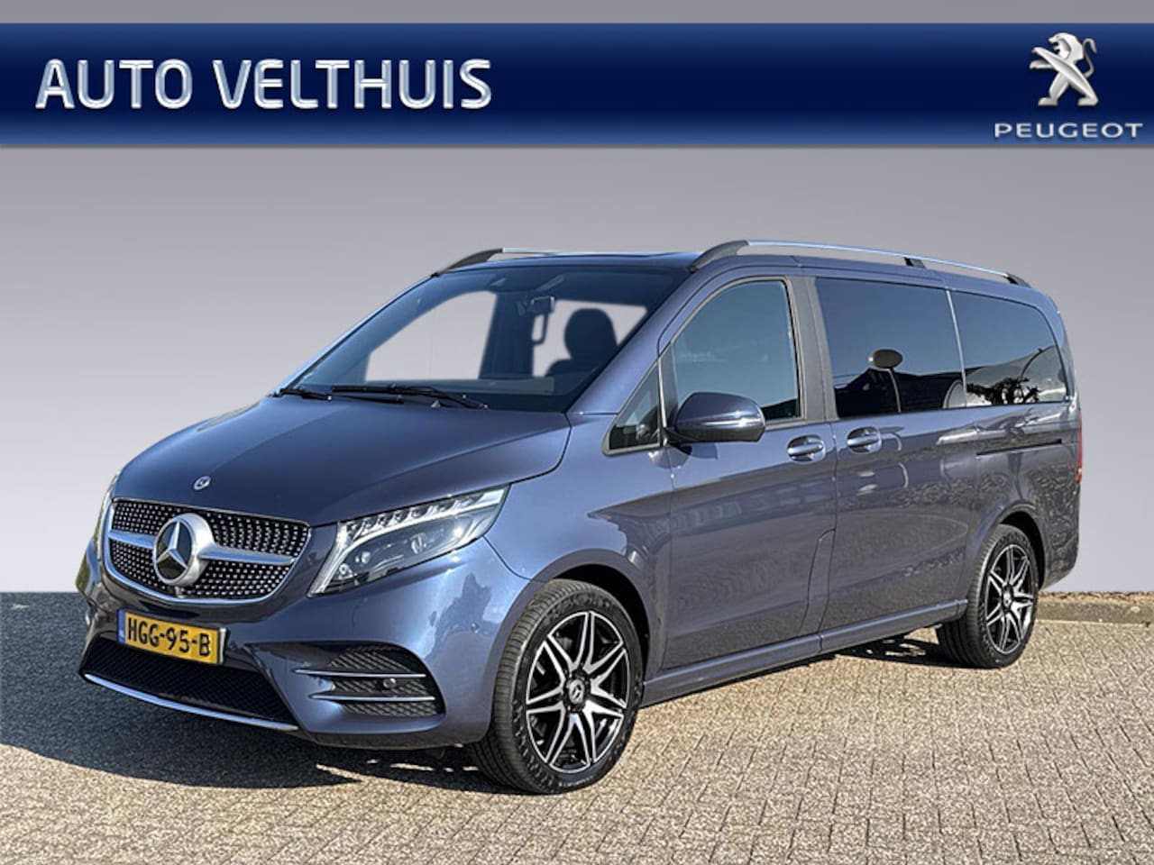 Mercedes-Benz V-klasse - 300d 4-MATIC 237pk lang *AMG, Burmester, 6-stoelen** - AutoWereld.nl