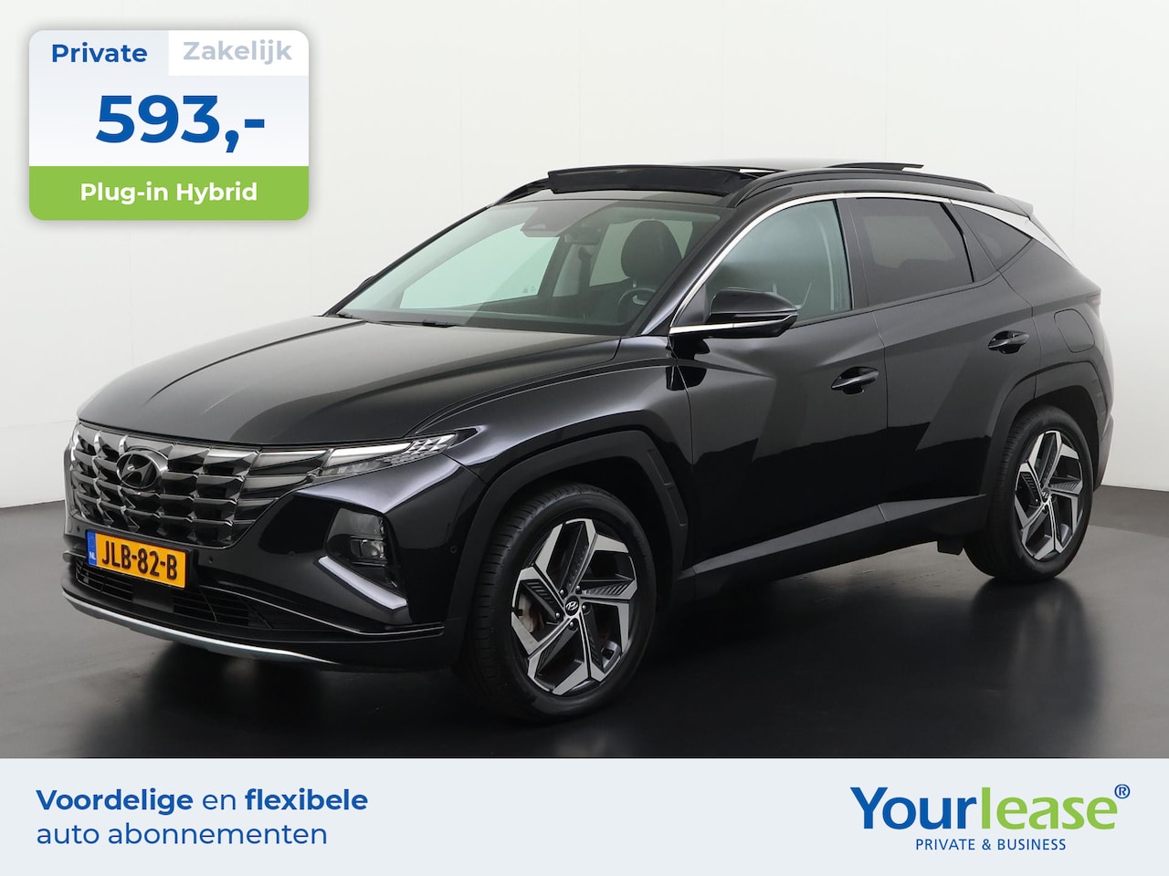Hyundai Tucson - 1.6 T-GDI PHEV Plug-in Premium Sky 4WD | All-in 593,- Private Lease | Direct uit voorraad - AutoWereld.nl