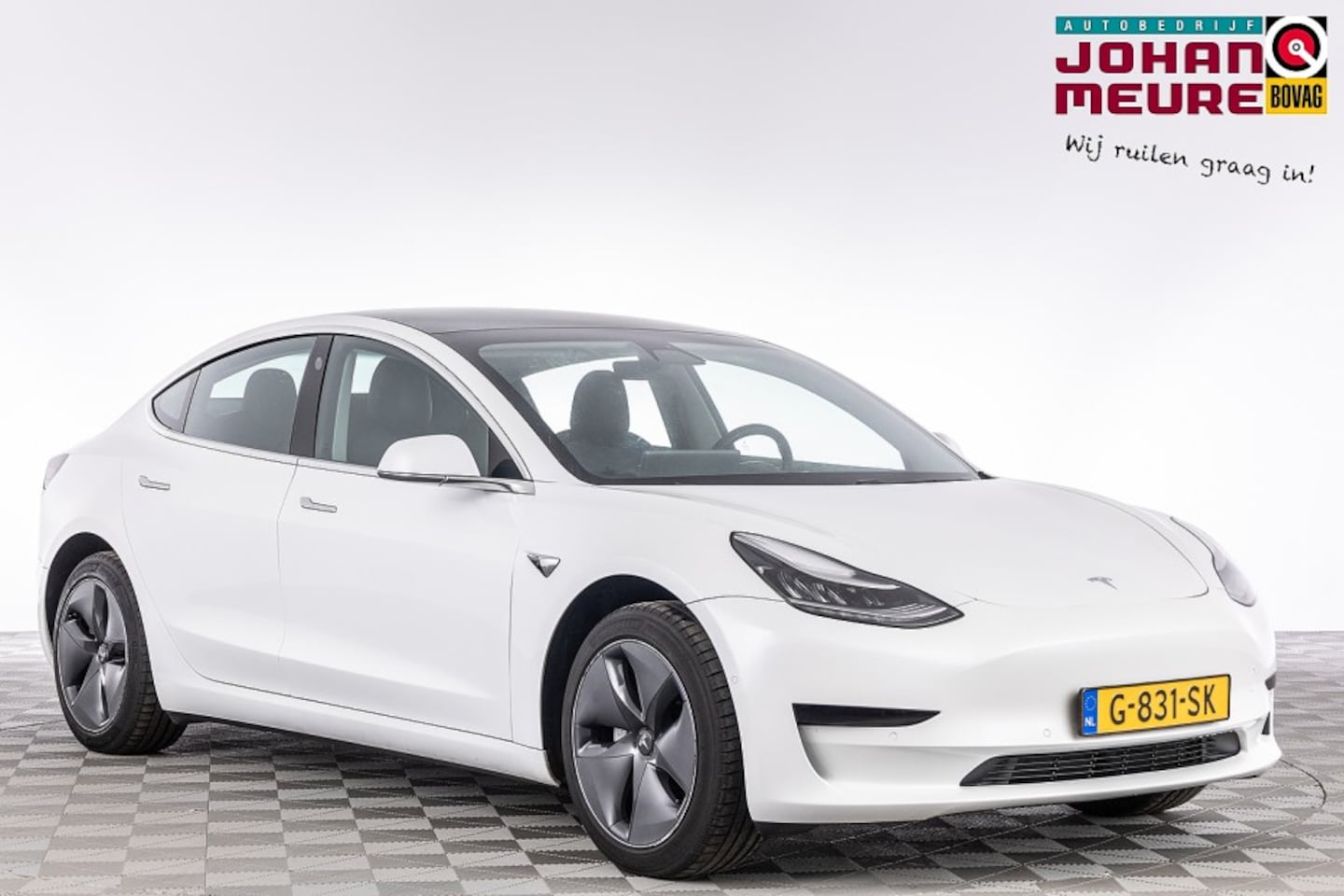 Tesla Model 3 - Standard RWD Plus 60 kWh | LEDER | PANORAMADAK - AutoWereld.nl