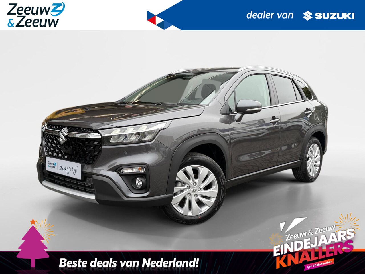 Suzuki S-Cross - 1.4 Boosterjet Select Smart Hybrid | Meerdere kleuren in bestelling! | Navigatie | Camera - AutoWereld.nl