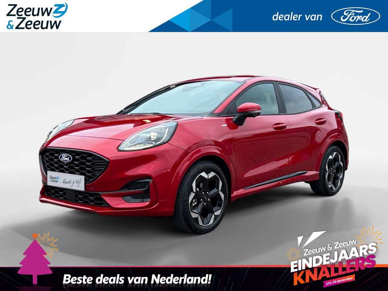 Ford Puma - 1.0 EcoBoost Hybrid ST-Line X | Nieuw te bestellen | Prijs inclusief 4000 euro Ford Voorde - AutoWereld.nl