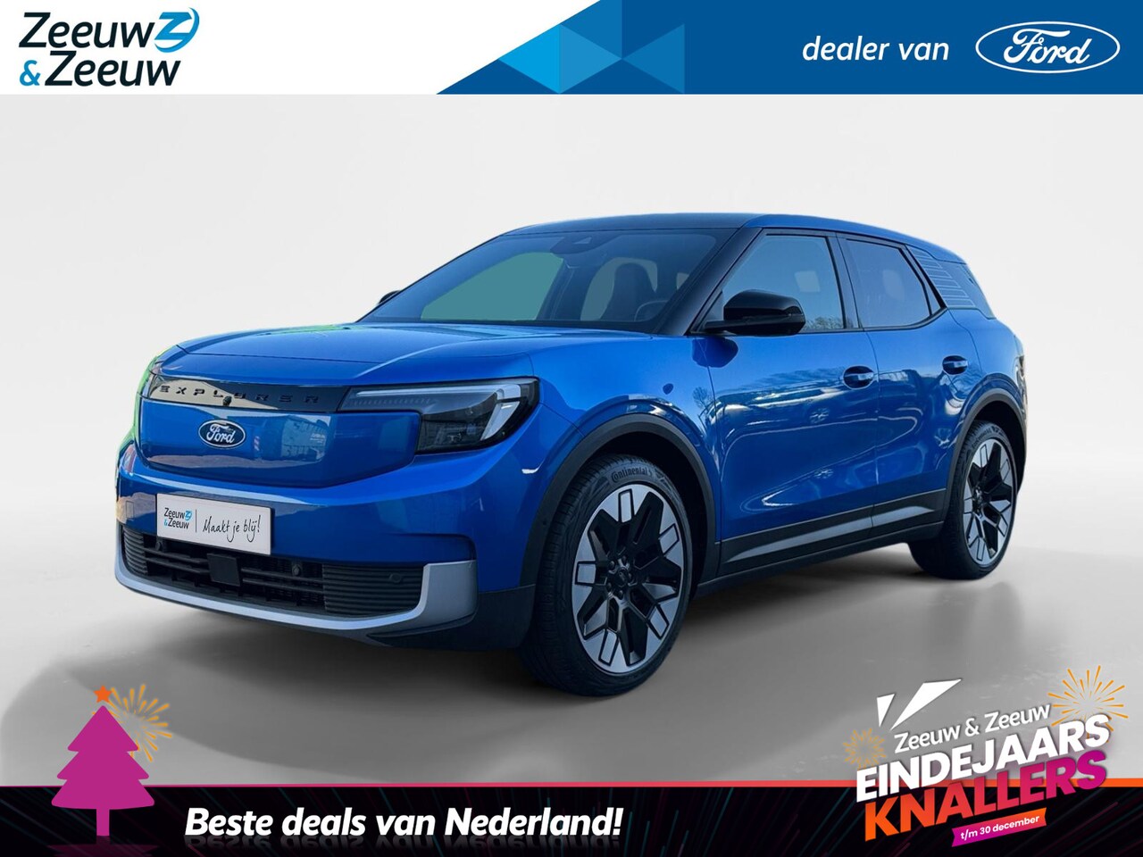 Ford Explorer - Premium Extended Range RWD 77 kWh | DEMO | Panorama dak (vast) | 360 graden Camera | Headu - AutoWereld.nl
