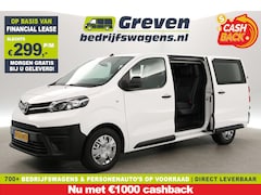 Toyota ProAce Worker - 2.0 D-4D L3H1 | DC | 2xSchuifdeur | Airco | Cruise | Trekhaak | Stoelverw