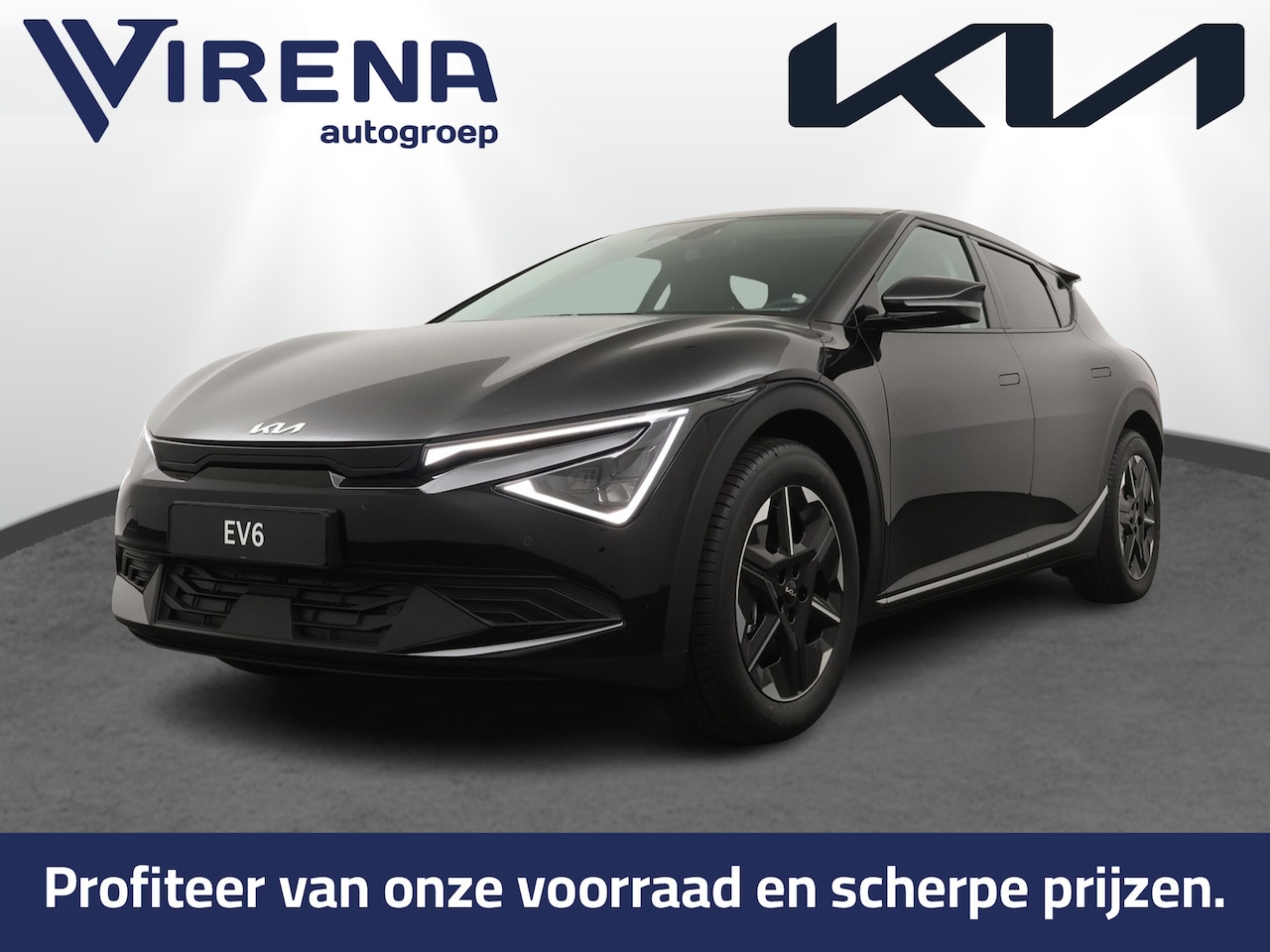 Kia EV6 - Light Edition 63 kWh - DEMO - SOH 99,7% - Navigatie - Adaptive Cruise Control - Stoel/Stuu - AutoWereld.nl