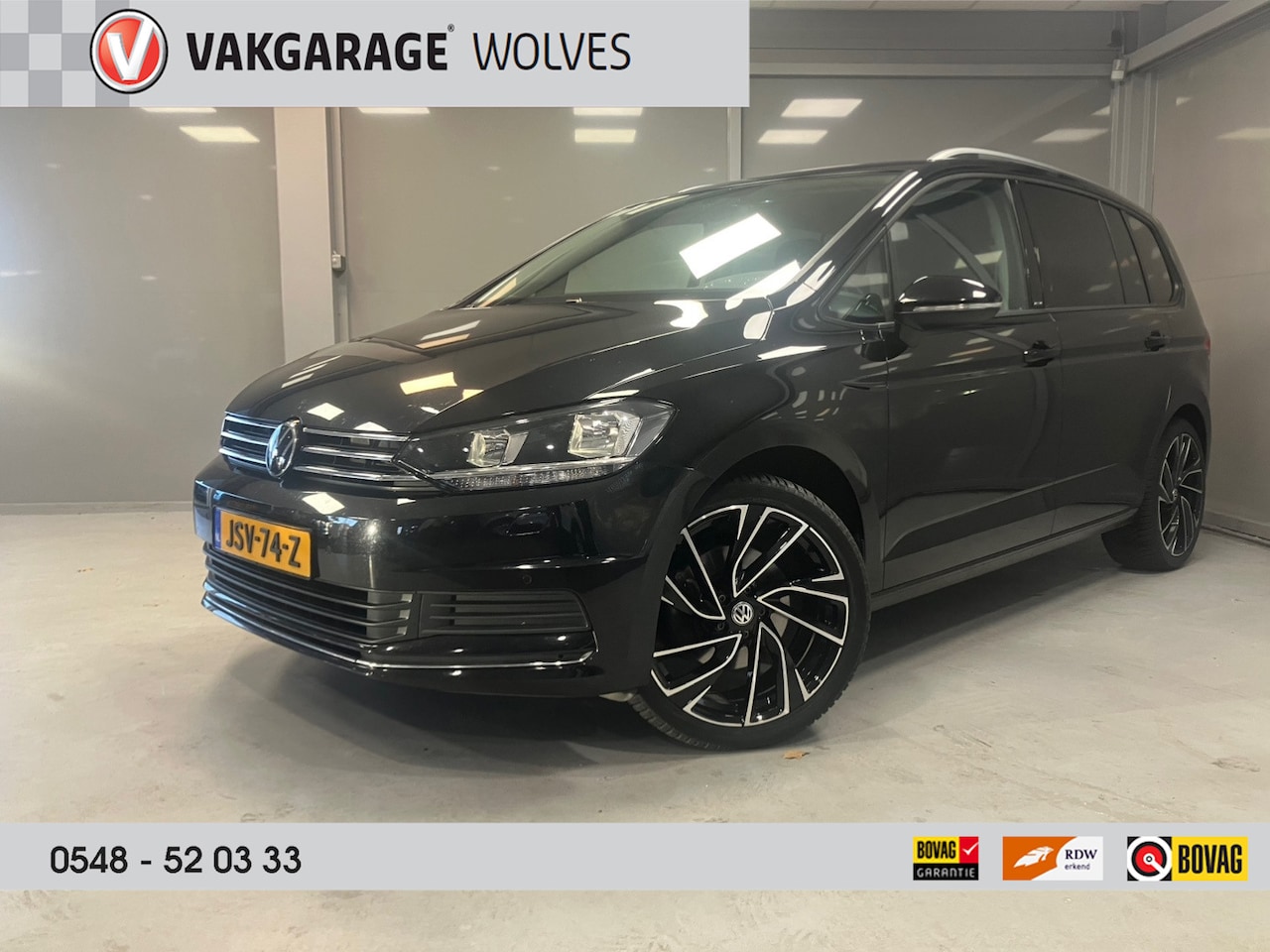 Volkswagen Touran - Active 1.5TSi DSG | 7 persoons | Apple Carplay | 19"Lichtmetalen velgen | - AutoWereld.nl