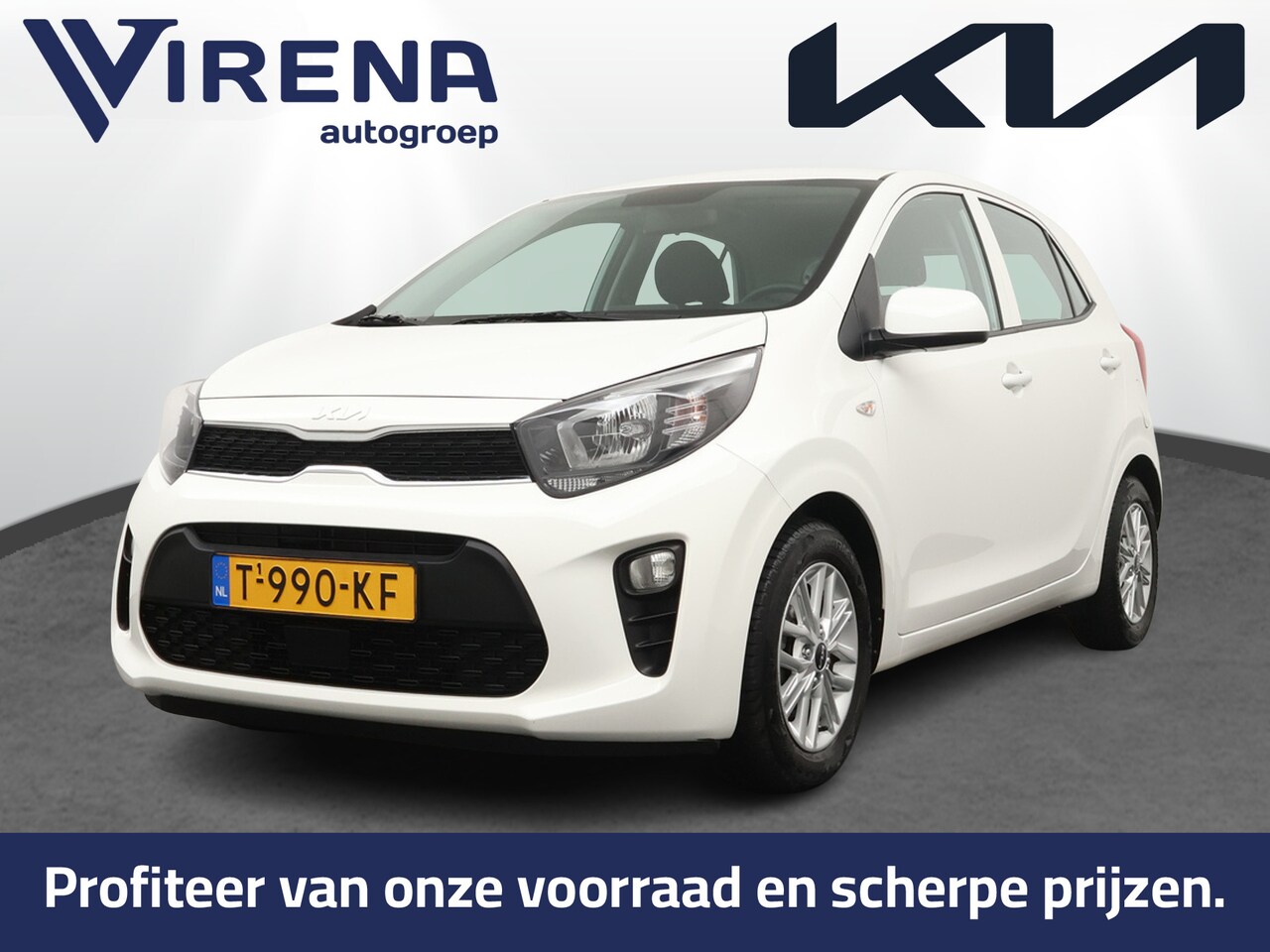 Kia Picanto - 1.0 DPi DynamicLine - Airco - Achteruitrijcamera - Apple CarPlay/Android Auto - Cruise Con - AutoWereld.nl