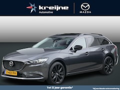 Mazda 6 Sportbreak - 2.5 SkyActiv-G 194 Homura | AUTOMAAT | Rood Lederen Bekleding | Sunroof | Afneembare trekh