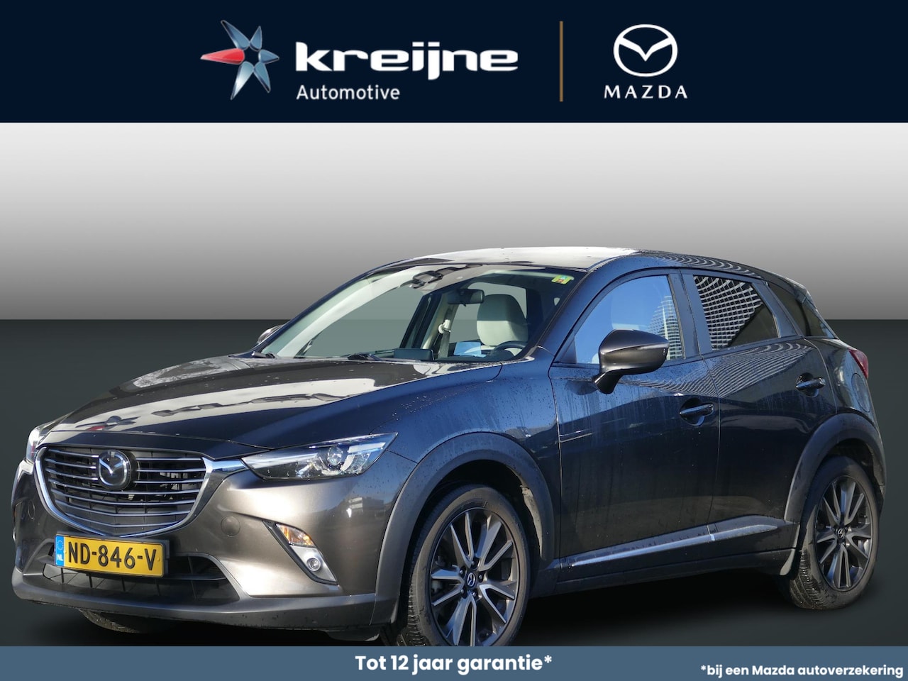 Mazda CX-3 - 2.0 SkyActiv-G 120 GT-M | White Leather Pack | Achteruitrijcamera | RIJKLAARPRIJS! - AutoWereld.nl