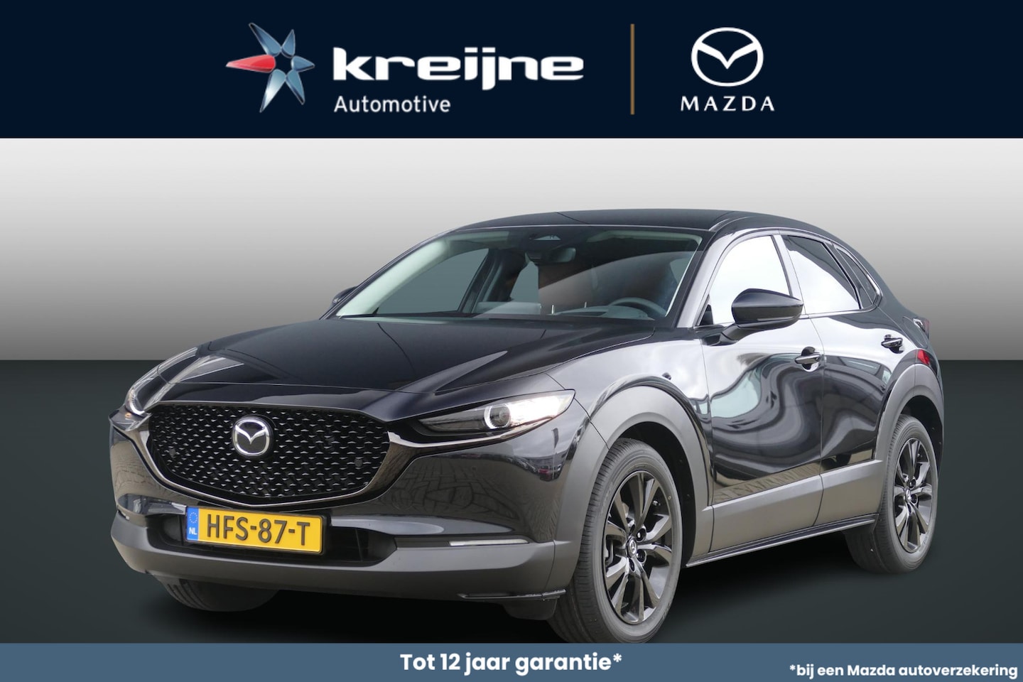 Mazda CX-30 - 2.0 e-SkyActiv-X M Hybrid Nagisa | Black Line | Navi | Cruise | Apple/Android | - AutoWereld.nl