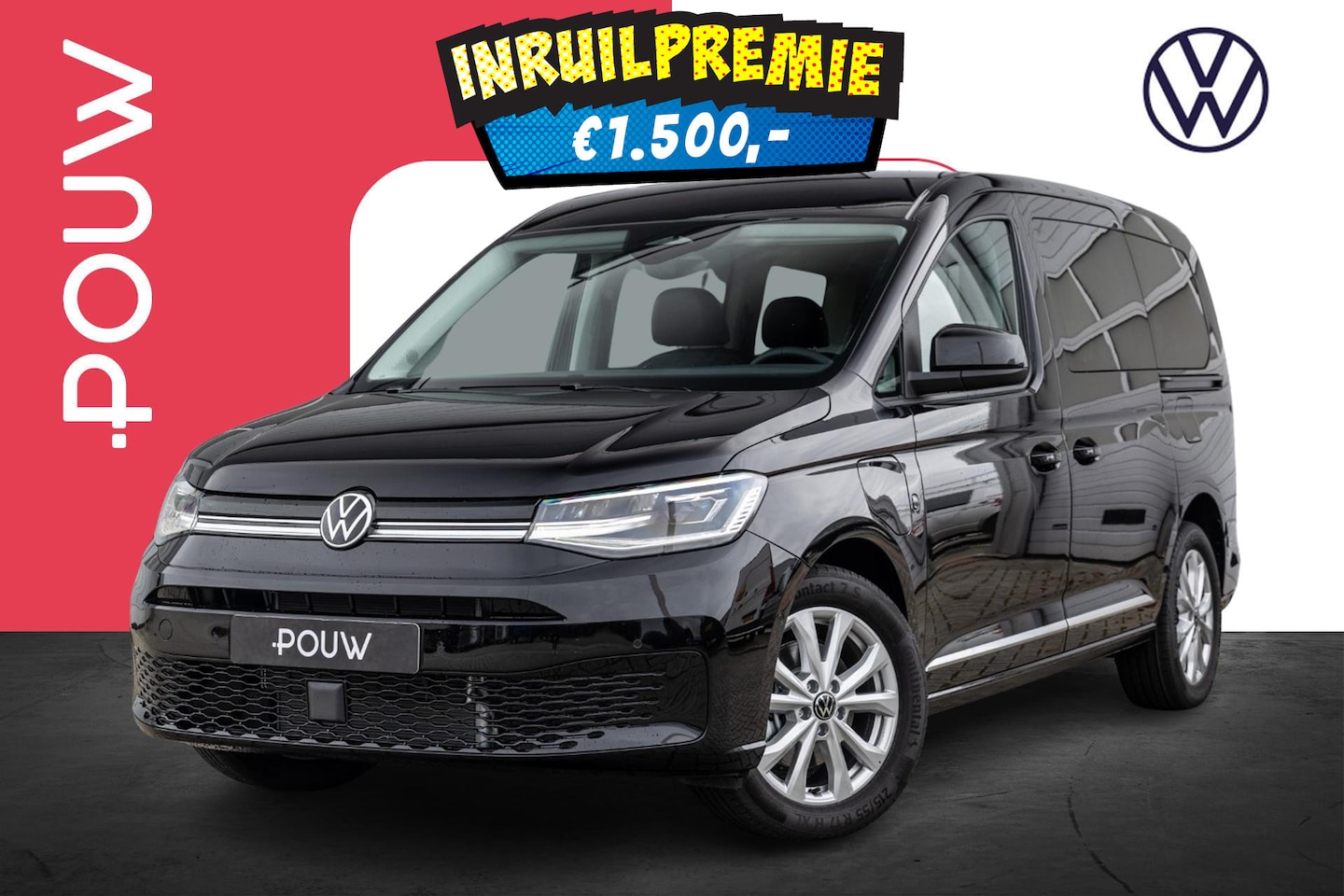 Volkswagen Caddy Maxi - Kombi 1.5 TSI 150pk DSG Hybride Style | Achteruitrijcamera | Winter Pakket - AutoWereld.nl