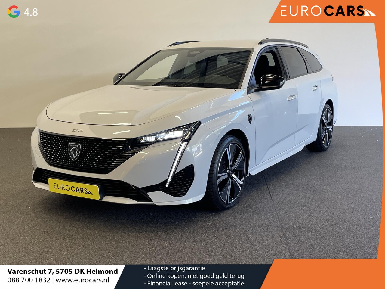 Peugeot 308 - 1.2 PureTech GT | DEMO |Climate control Adaptive cruise control Parkeersensoren Achteruitr - AutoWereld.nl