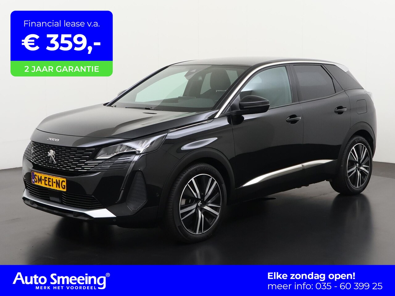 Peugeot 3008 - 1.6 HYbrid 225 Allure Pack | 19" | Adaptief Cruise | Navigatie | Camera | Zondag Open! - AutoWereld.nl