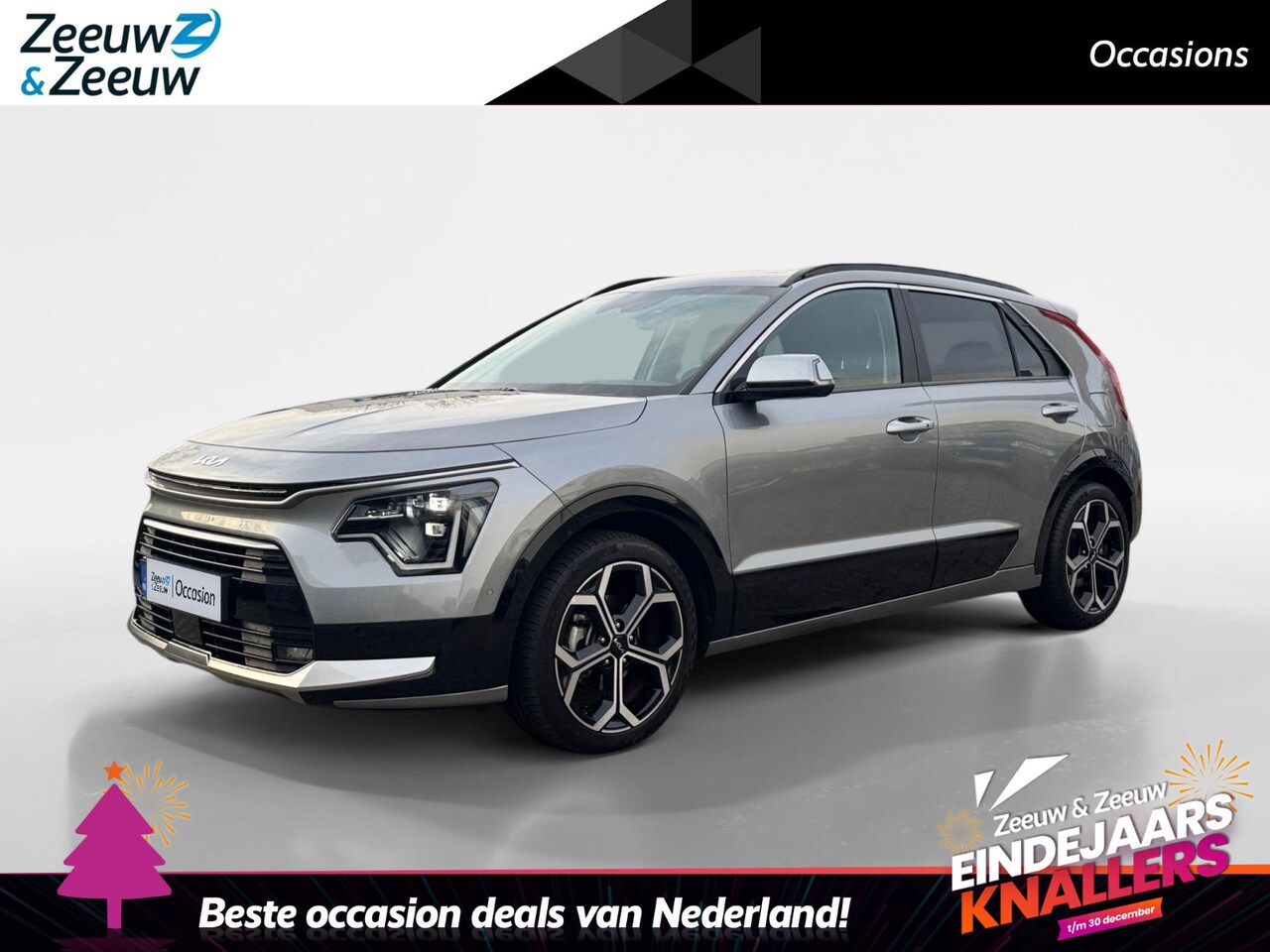 Kia Niro - 1.6 GDi Hybrid ExecutiveLine | *Meest Luxe uitvoering* | Navi | Clima | Camera | Memory Se - AutoWereld.nl