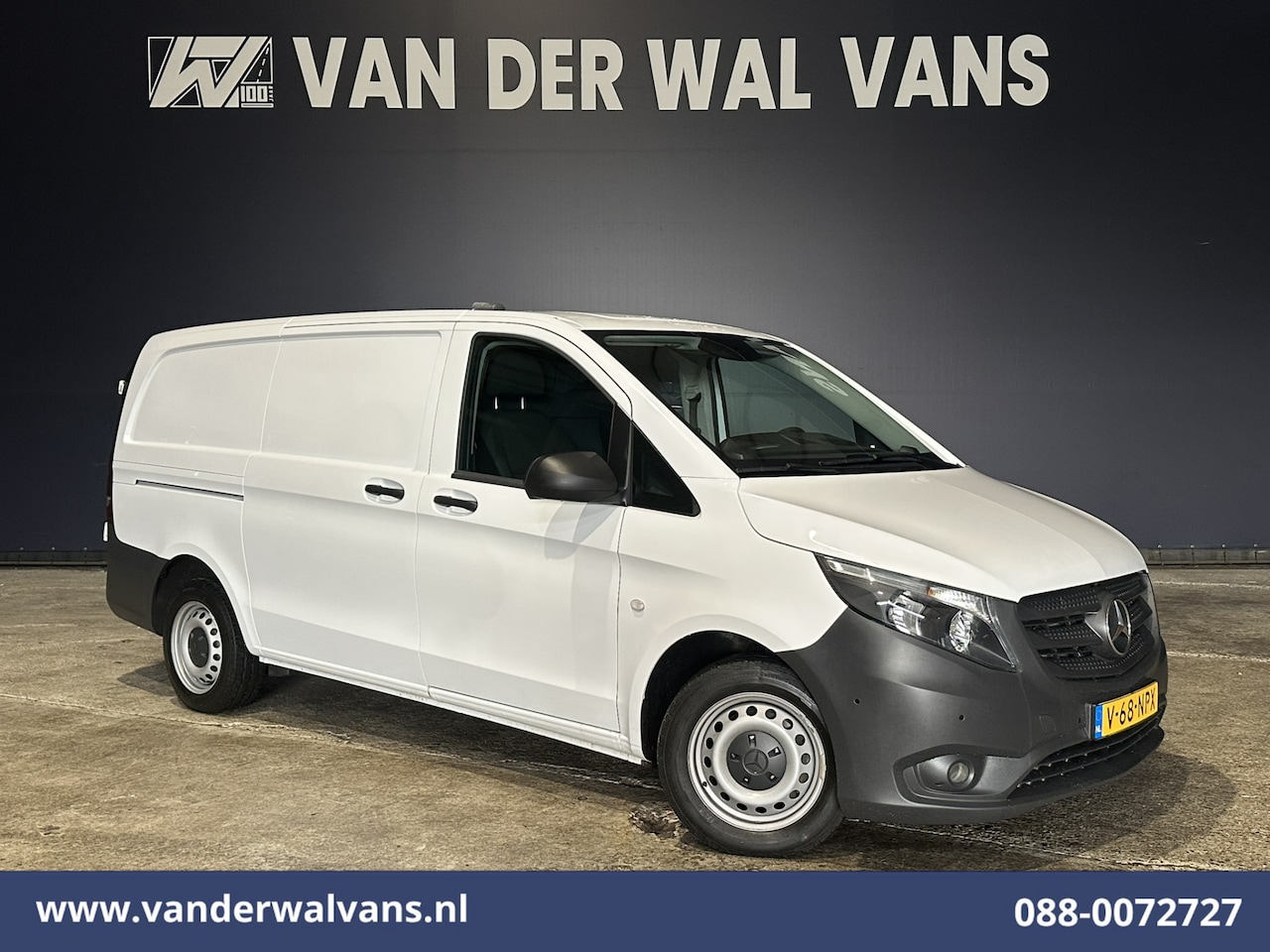 Mercedes-Benz Vito - 114 CDI 136pk L2H1 Euro6 Airco | Camera | Navigatie | Cruisecontrol | Trekhaak Parkeersens - AutoWereld.nl