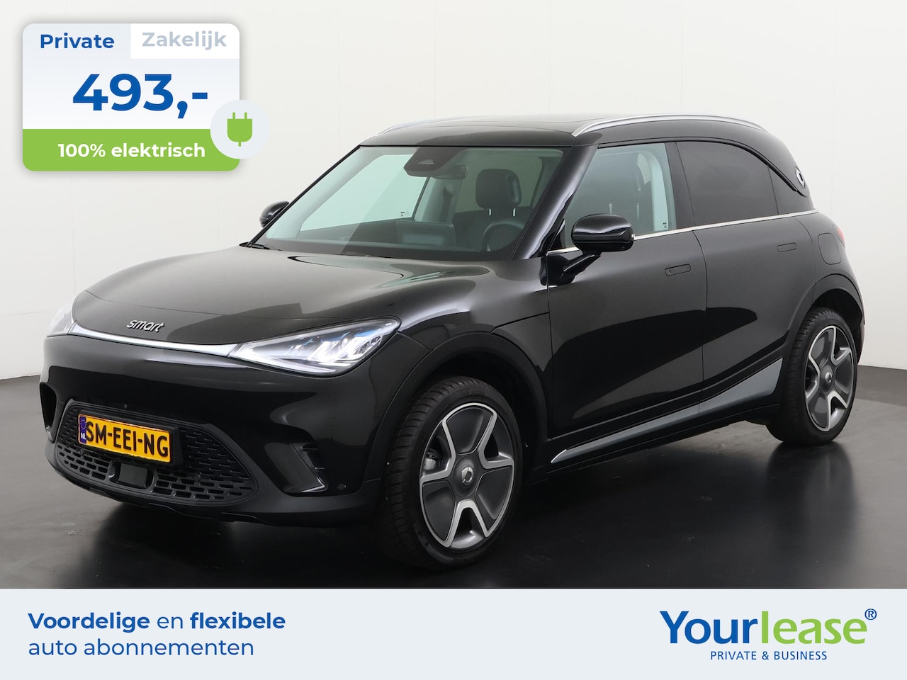 Smart #1 - Pro 49 kWh | All-in 493,- Private Lease | Direct uit voorraad - AutoWereld.nl