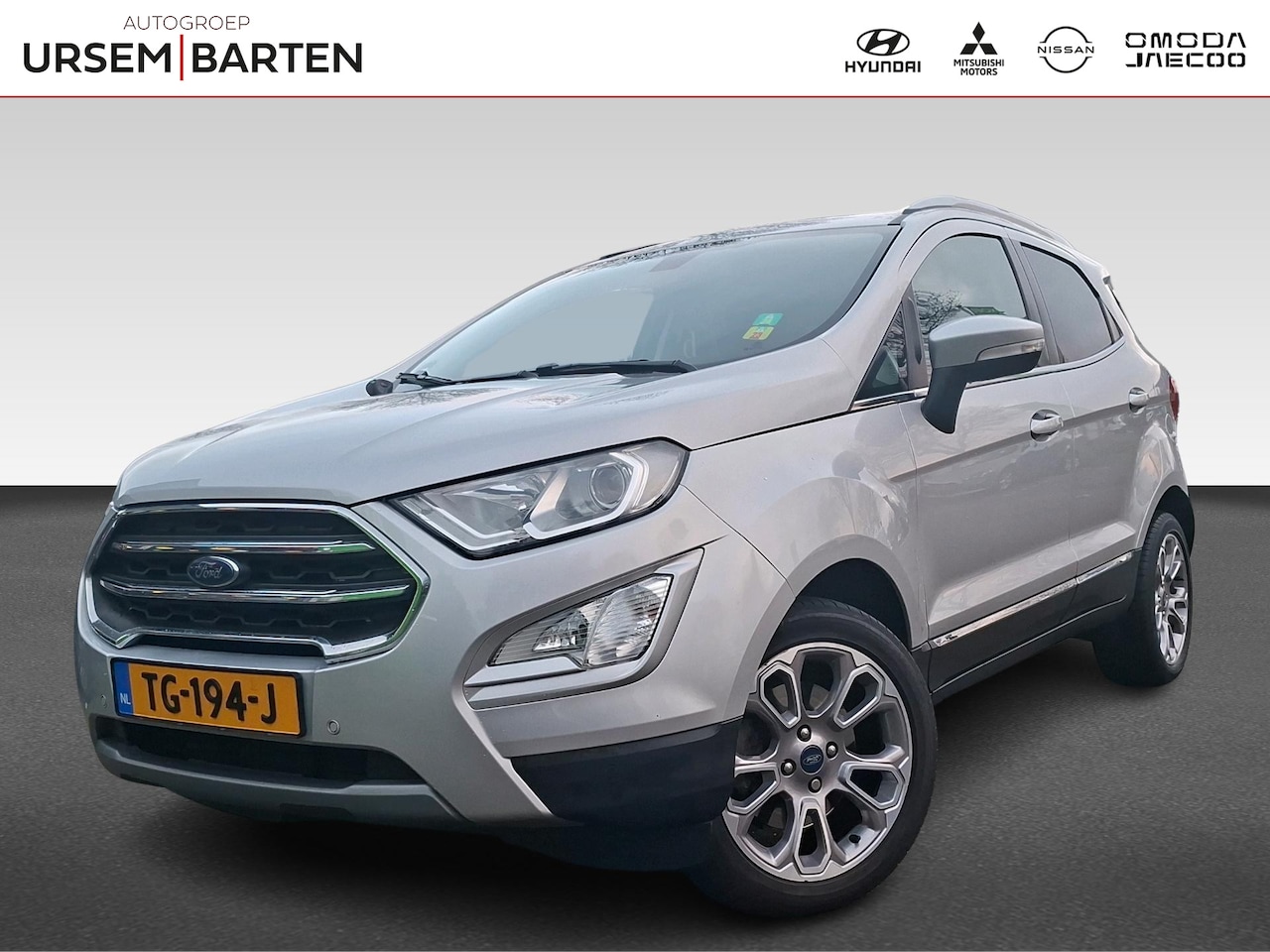 Ford EcoSport - 1.0 EcoBoost Titanium zeer complete auto | blindspot | stuur-stoel- en voorruitverwarming - AutoWereld.nl