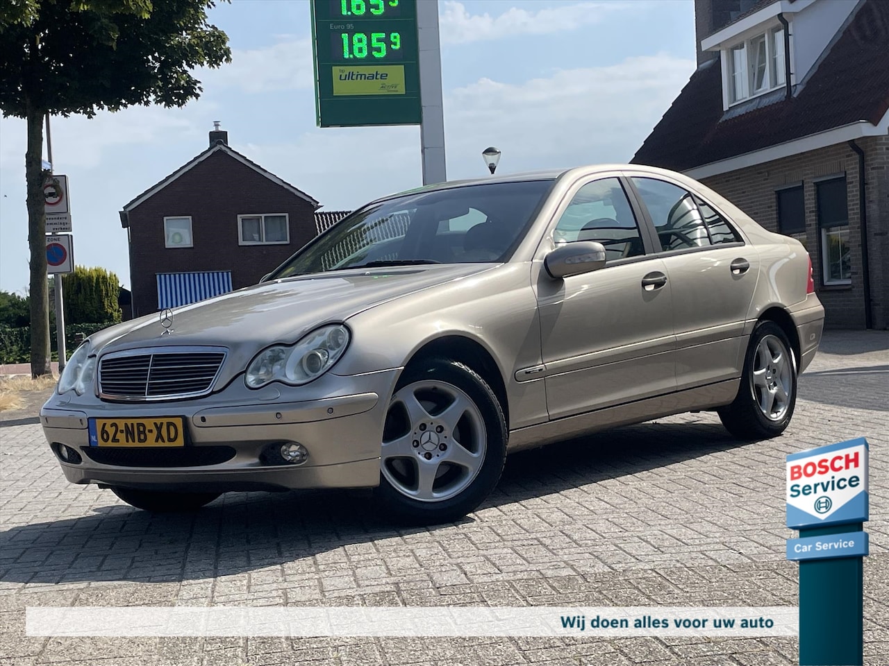 Mercedes-Benz C-klasse - 3.2 C320 SEDAN 4-MATIC / Org NL / Trekhaak / Elektrische stoelen / Xenon / Cruise / Clima - AutoWereld.nl