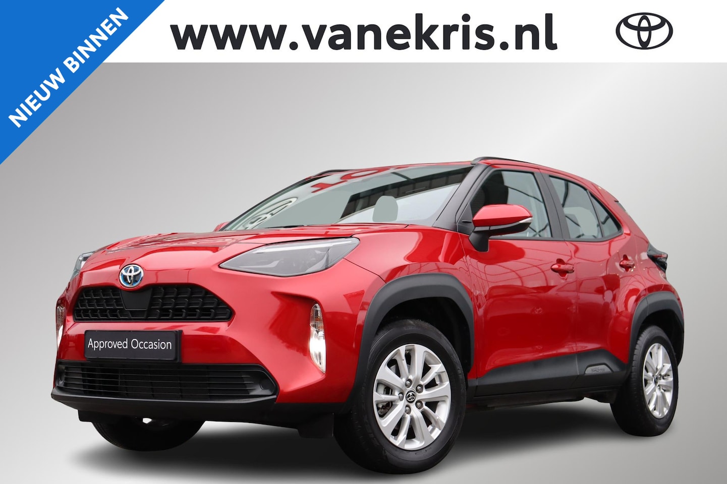 Toyota Yaris Cross - 1.5 Hybrid Active 1.5 Hybrid Active, Adaptieve Cruise control, Led , Apple carplay en android auto, Dubbele - AutoWereld.nl