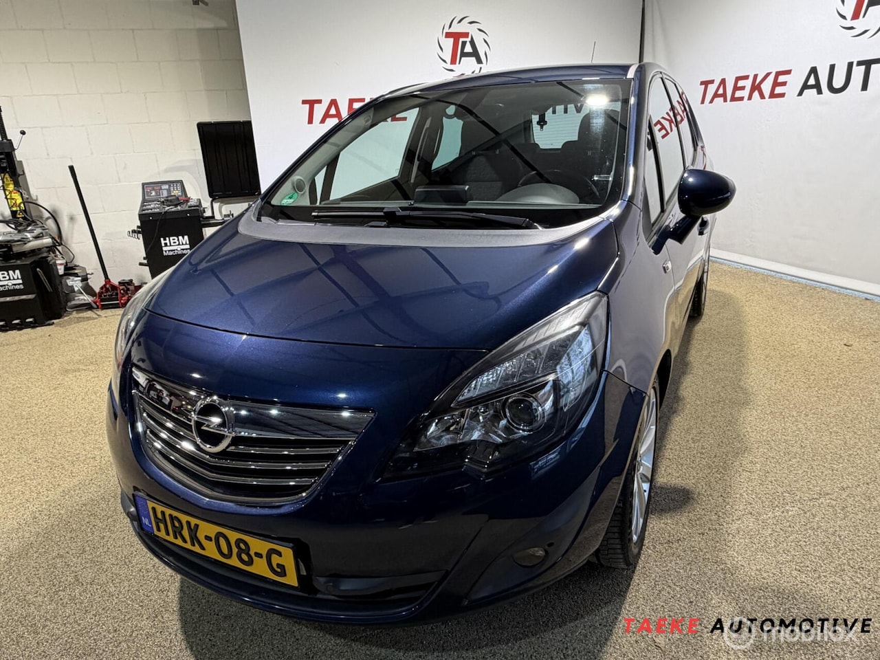 Opel Meriva - 1.4 Turbo Cosmo NW ketting/Clima/Cruise/Luxe - AutoWereld.nl