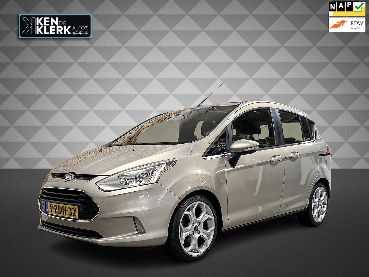 Ford B-Max - 1.0 EcoBoost |Titanium |Panorama |136dkm NAP! - AutoWereld.nl
