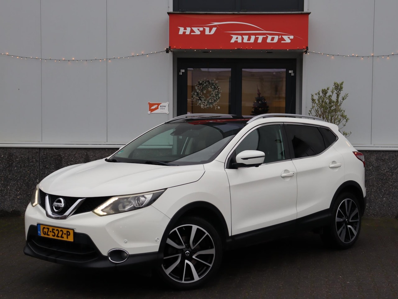 Nissan Qashqai - 1.2 Tekna navi PANODAK leer org NL - AutoWereld.nl