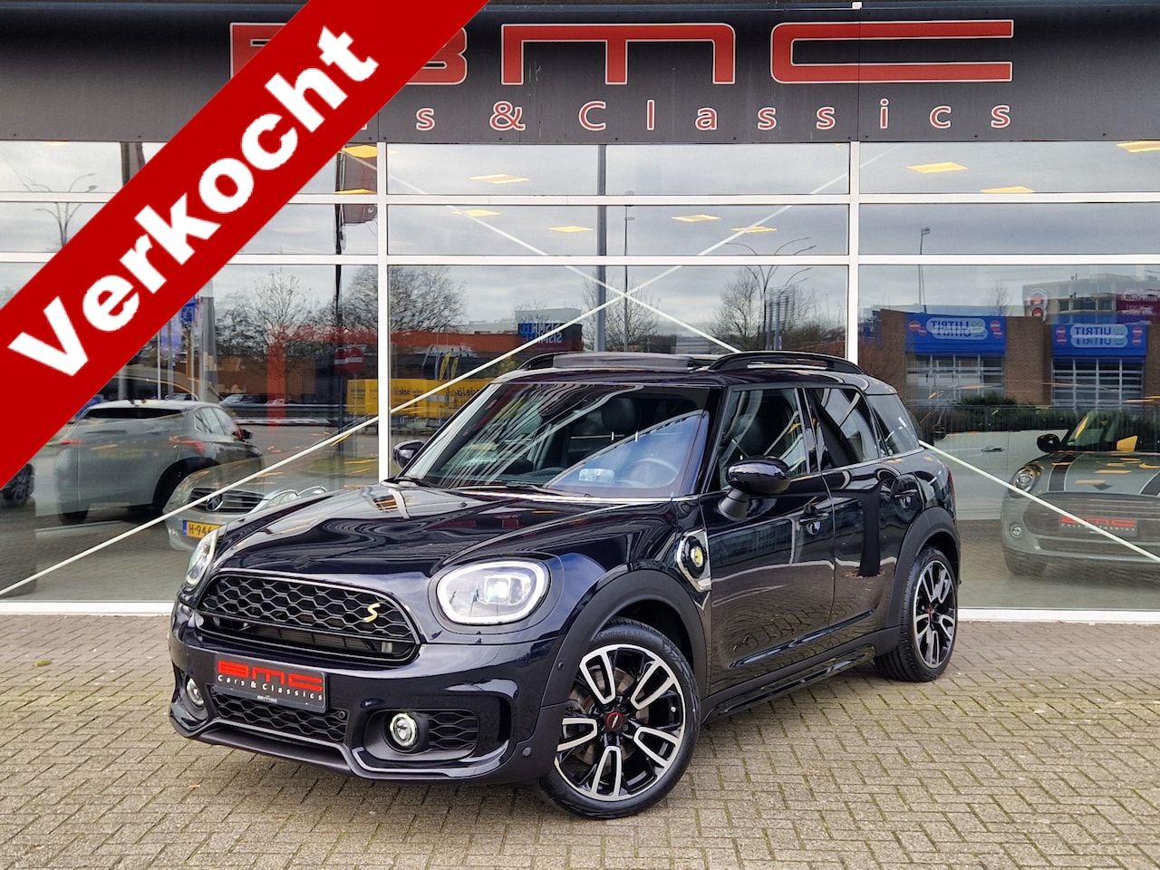 MINI Countryman - Mini 2.0 Cooper S E ALL4 John Cooper Works Panorama ACC HUD HK VOL! - AutoWereld.nl