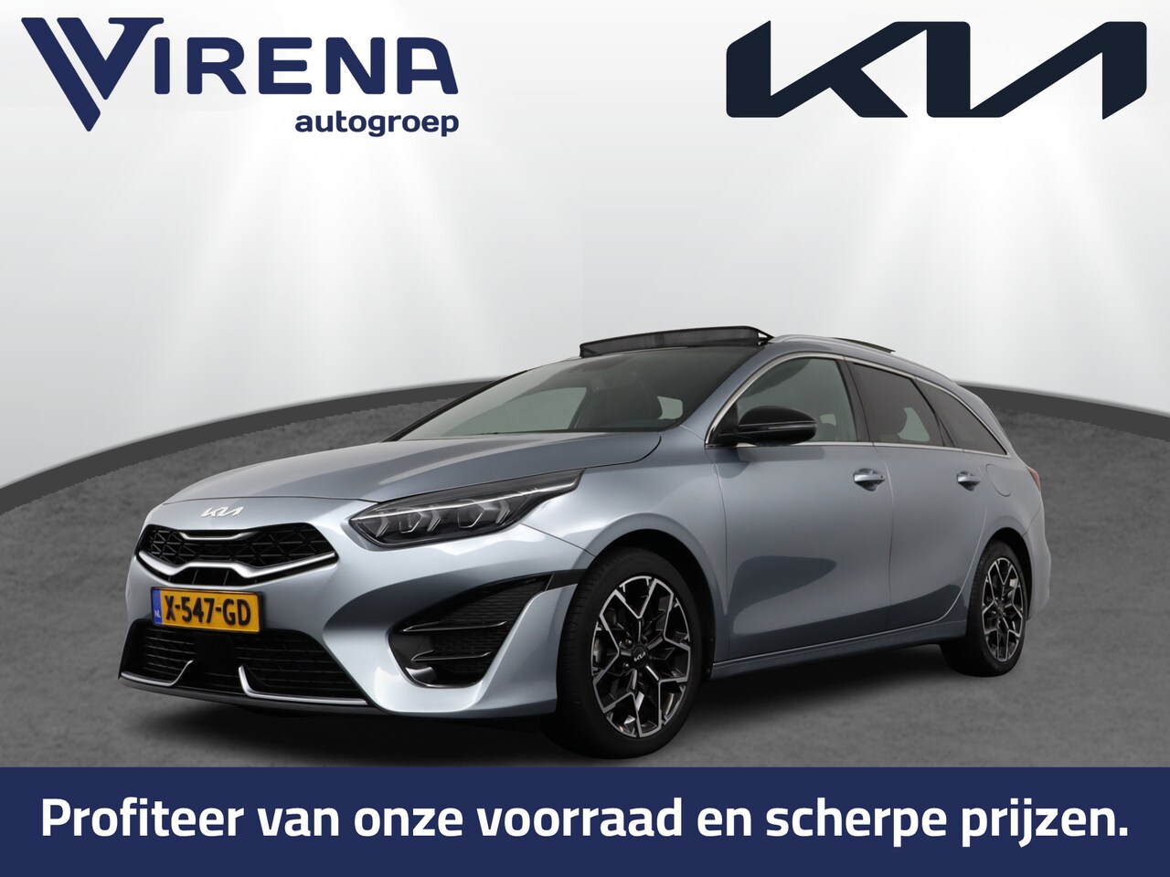 Kia Cee'd Sportswagon - Ceed 1.5 T-GDi GT-Line - Automaat Navigatie - Schuif-/kanteldak - Stoel-/stuurverwarming - - AutoWereld.nl