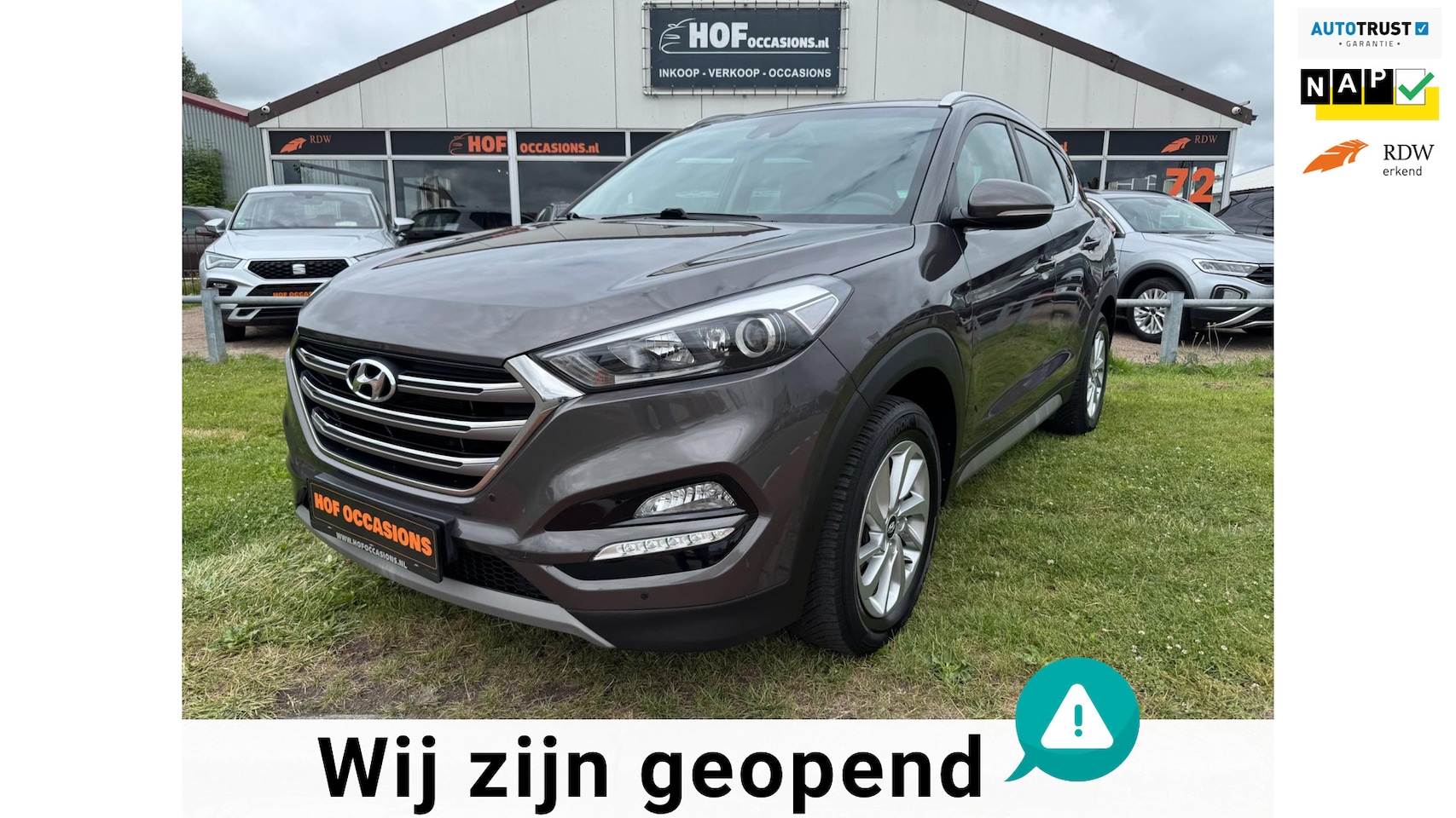 Hyundai Tucson - 1.6 T-GDI Comfort NAVI|CAMERA|TREKHAAK - AutoWereld.nl