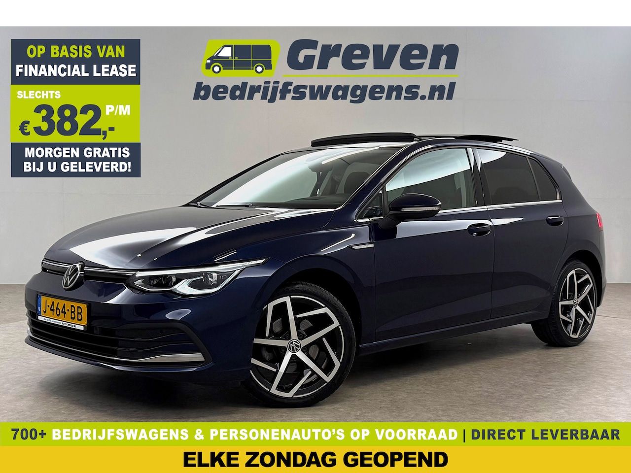 Volkswagen Golf - 1.5 eTSI Style | Pano | Virtual | HuD | Camera | Carplay | Adap. Cruise | Memory | NAP - AutoWereld.nl