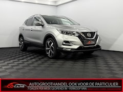 Nissan Qashqai - 1.2 Tekna 17" Pano, Half leder, 360 Camera, Navi, Keyless start, Cruise control, A start s