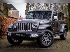Jeep Wrangler Unlimited - 4xe 380 Overland Sky One Softtop Trekhaak Adaptive Cruise