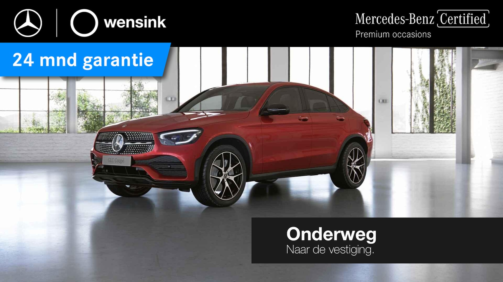 Mercedes-Benz GLC-klasse Coupé - 200 Premium Plus | Night | Schuifdak | Burmester | Memory | Designo interieur | Trekhaak | - AutoWereld.nl
