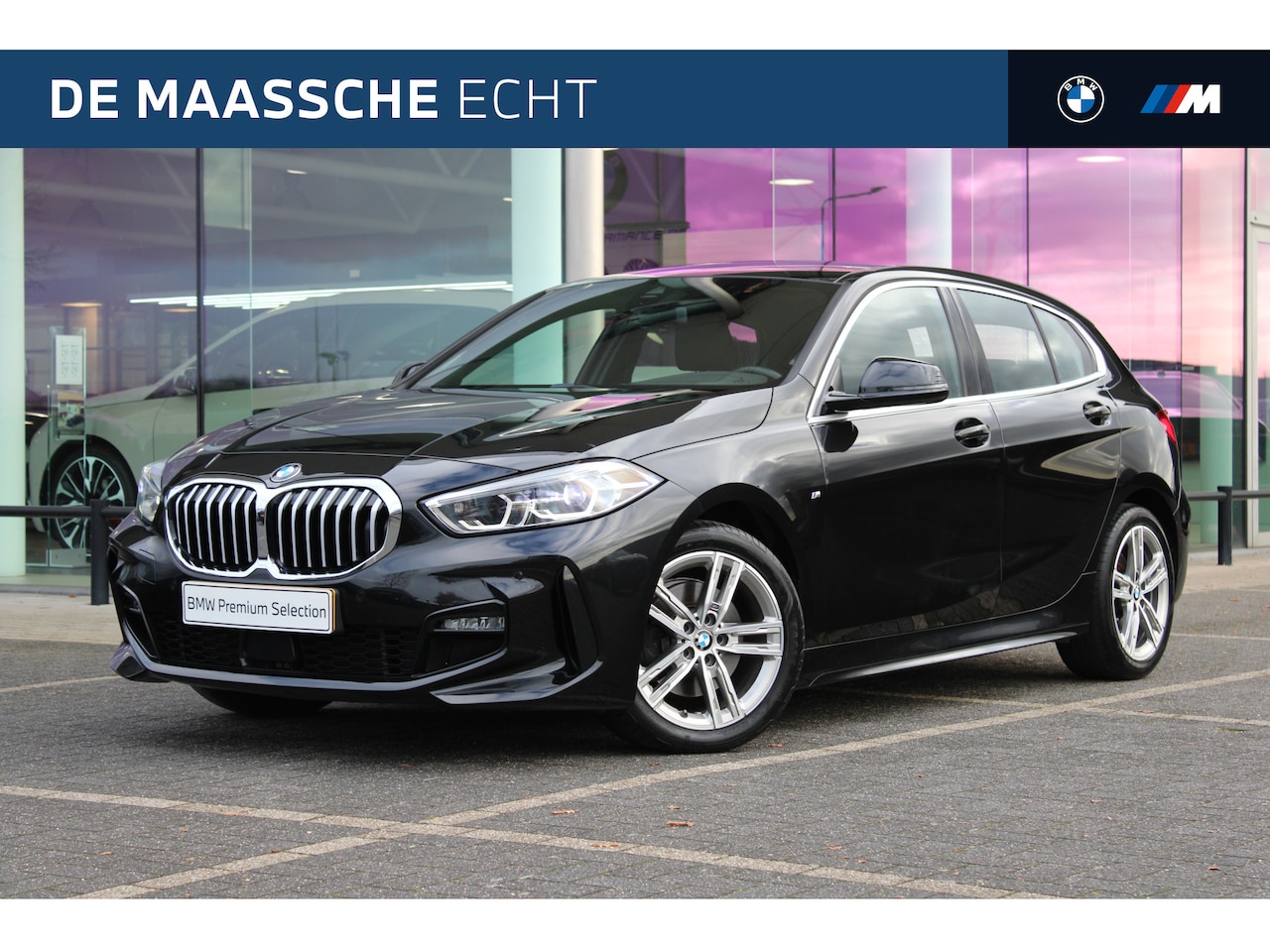 BMW 1-serie - 118i High Executive M Sport Automaat / Sportstoelen / Laserlicht / Live Cockpit Profession - AutoWereld.nl