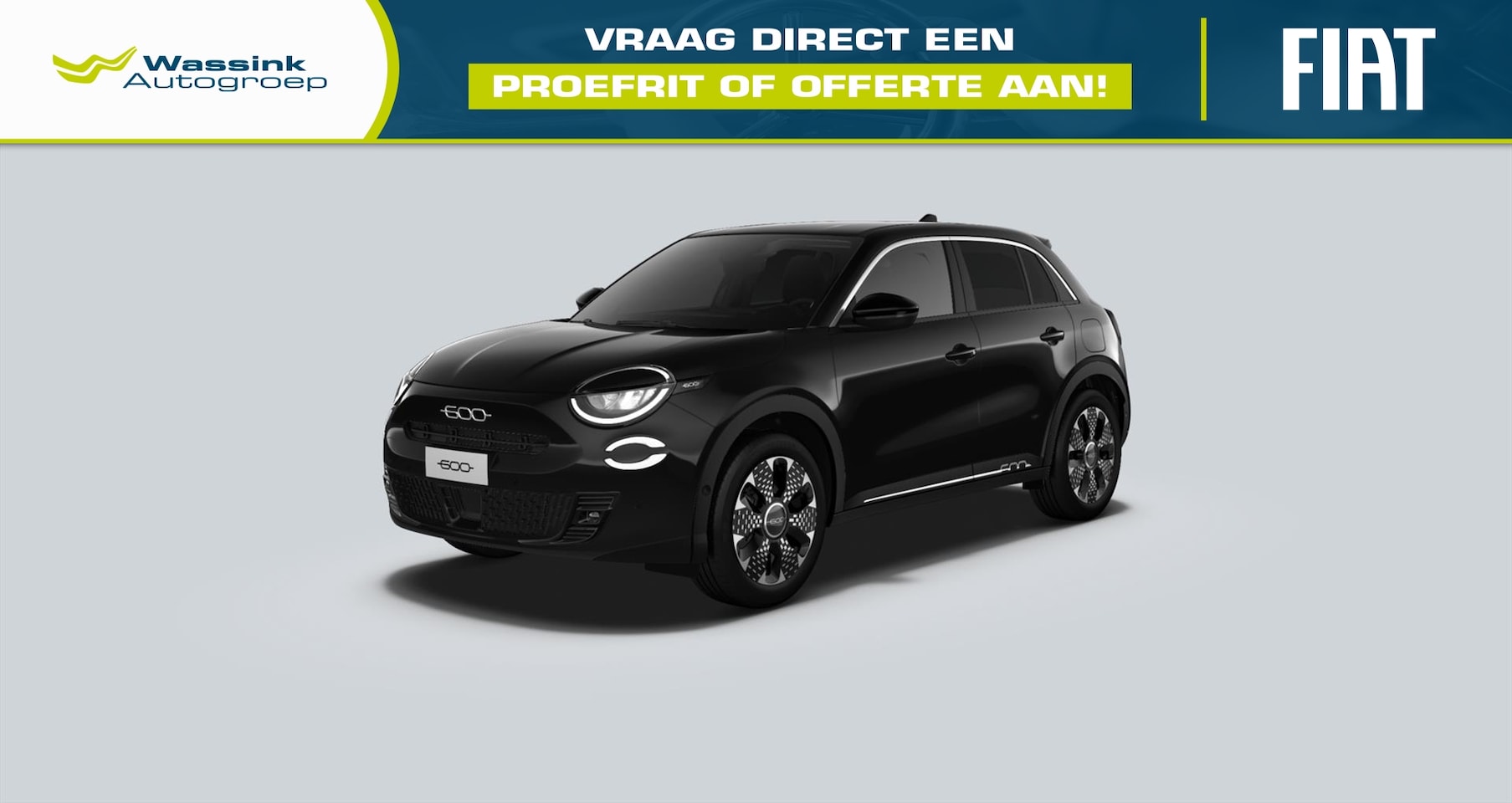 Fiat 600 - 54kWh 156pk Automaat La Prima | Climate Control | Parkeersensoren | Camera | Apple Carplay - AutoWereld.nl
