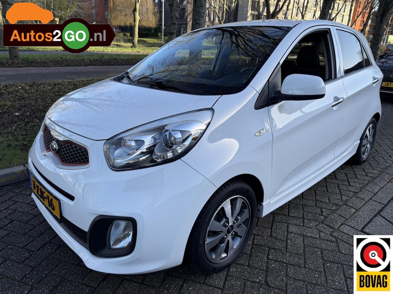 Kia Picanto - 1.0 CVVT ComfortLine I Clima I Cruise Controle I Leder I rijklaar I - AutoWereld.nl