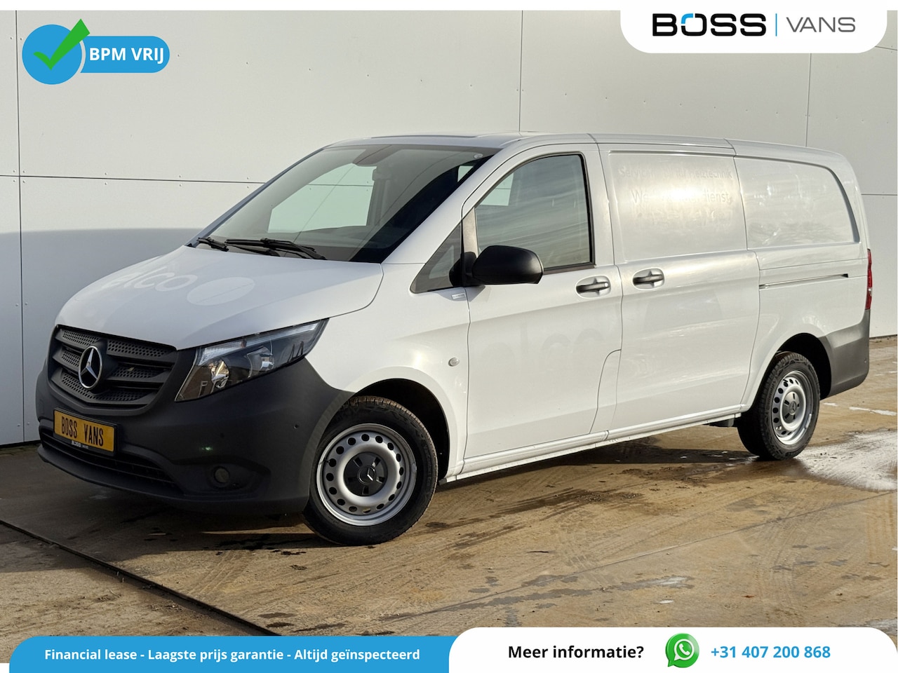 Mercedes-Benz Vito - 114 2.2 CDI Automaat L2H1 Climate Control Cruise Control Dubbele Schuifdeuren Stoelverwarm - AutoWereld.nl