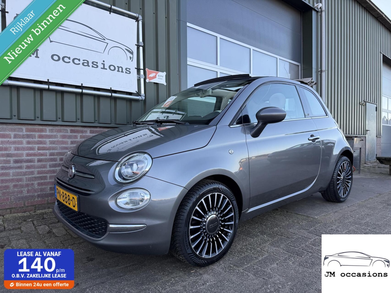Fiat 500 - 0.9 TwinAir Turbo Lounge|CarPlay|Navi|Cruise|PDC| - AutoWereld.nl