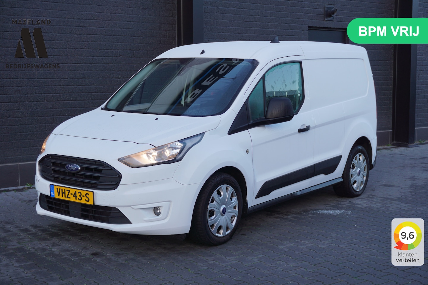 Ford Transit Connect - 1.5 EcoBlue 120PK Automaat EURO 6 - Airco - Navi -  Cruise - € 12.950,- Excl. - AutoWereld.nl