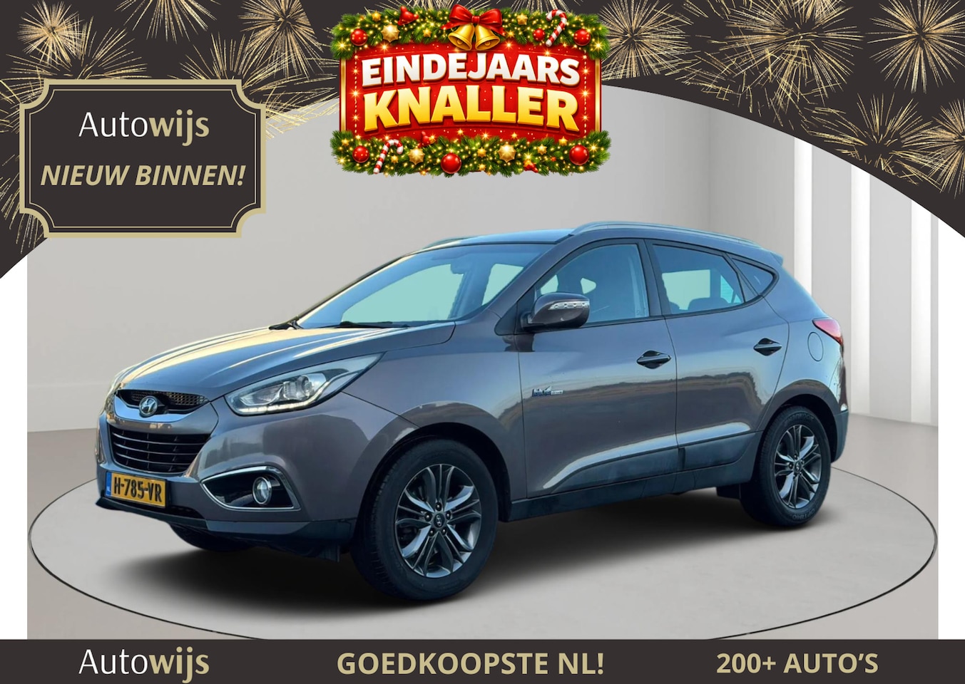 Hyundai ix35 - 1.6i GDI i-Vision|Navi|CLIMA|STOELVERWARMING|Xenon|TREKHAAK - AutoWereld.nl