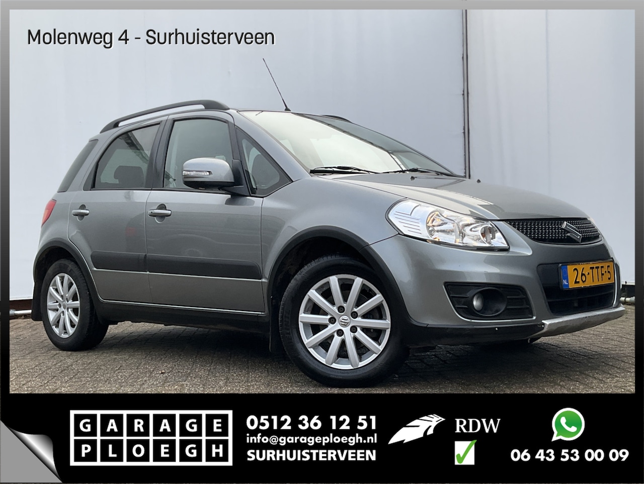 Suzuki SX4 - 1.6 Executive Trekhaak Navi Clima Stoelverw Keyless Hoogzitter NL-Auto! - AutoWereld.nl