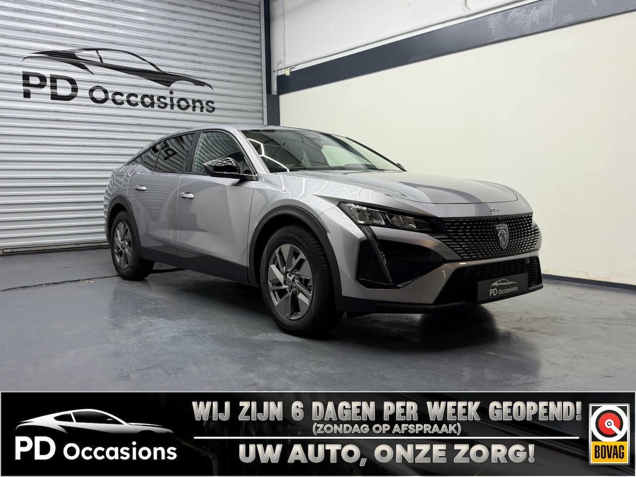 Peugeot 408 - 1.6 Plug-In HYbrid 180PK Allure - (360) Camera - Dodehoek - Winter pack - AutoWereld.nl