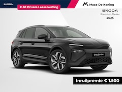 Skoda Elroq - Sportline Elektromotor 150 kW/204 PK SUV | Black Magic | 20 inch Vega Velgen | Private lea