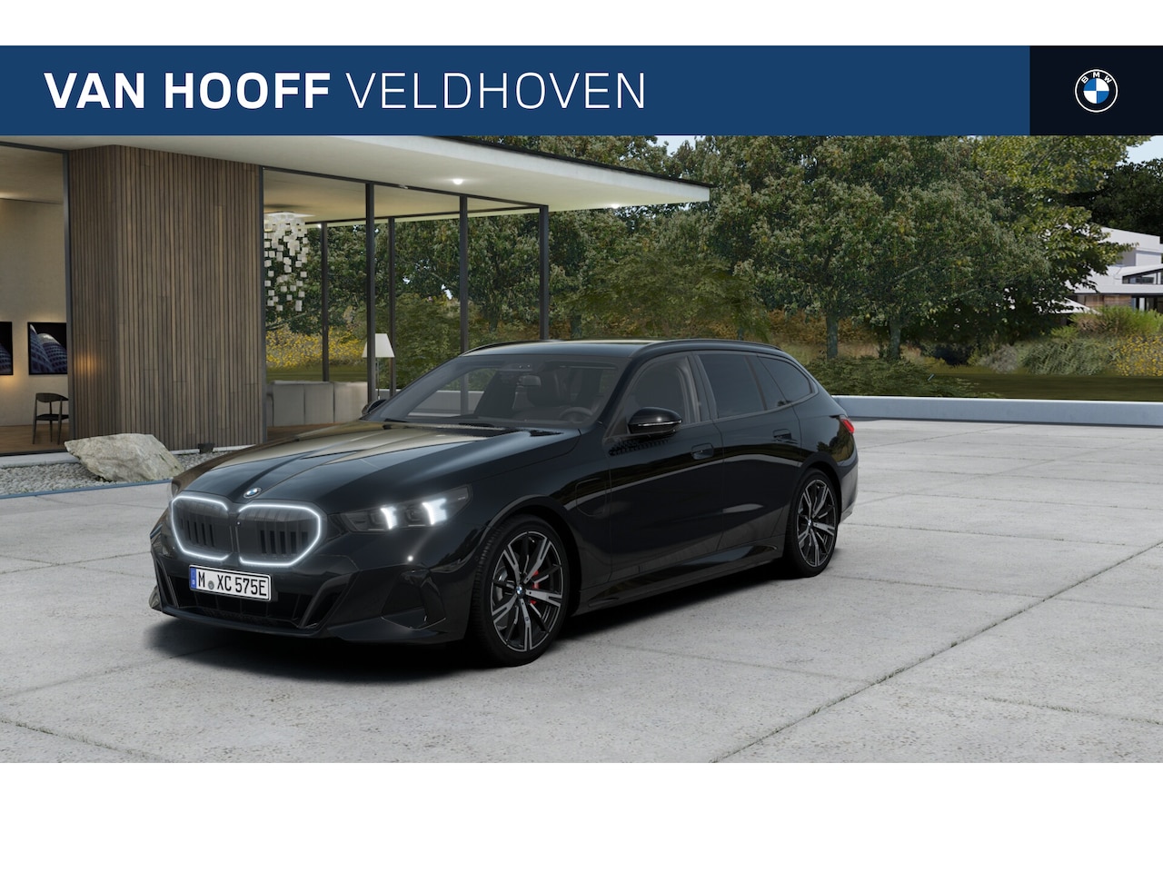 BMW 5-serie Touring - 530e M Sport Automaat / Panoramadak / Trekhaak / Stoelventilatie / Bowers & Wilkins / M Sp - AutoWereld.nl