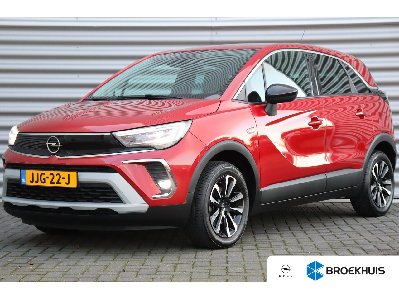 Opel Crossland - 1.2 TURBO 110PK ELEGANCE LEVEL 4 / NAVI / LEDER / CLIMA / AGR / 16" LMV / CAMERA / FULL-LE - AutoWereld.nl