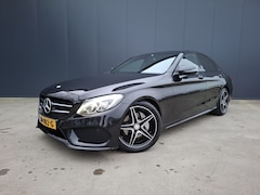 Mercedes-Benz C-klasse - 180 AUTOMAAT PANO DAK AMG LEER NAVI CRUISE ECC XENON